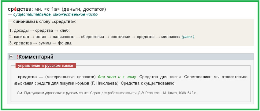 Синонимы и управление словами