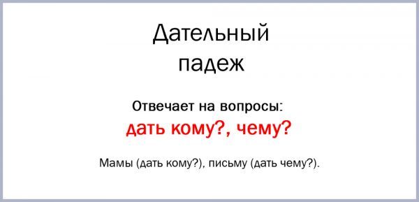 Таблица падежей русского языка с вопросами к ним, употребление необходимых предлогов с конкретными падежами
